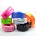 Eco Friendly Plastic Buckle Silicone Belt For Men